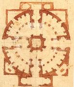 Michelangelo Buonarroti, Plan for a Church